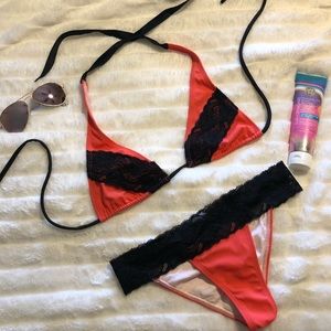 NWOT Triangles Two Piece